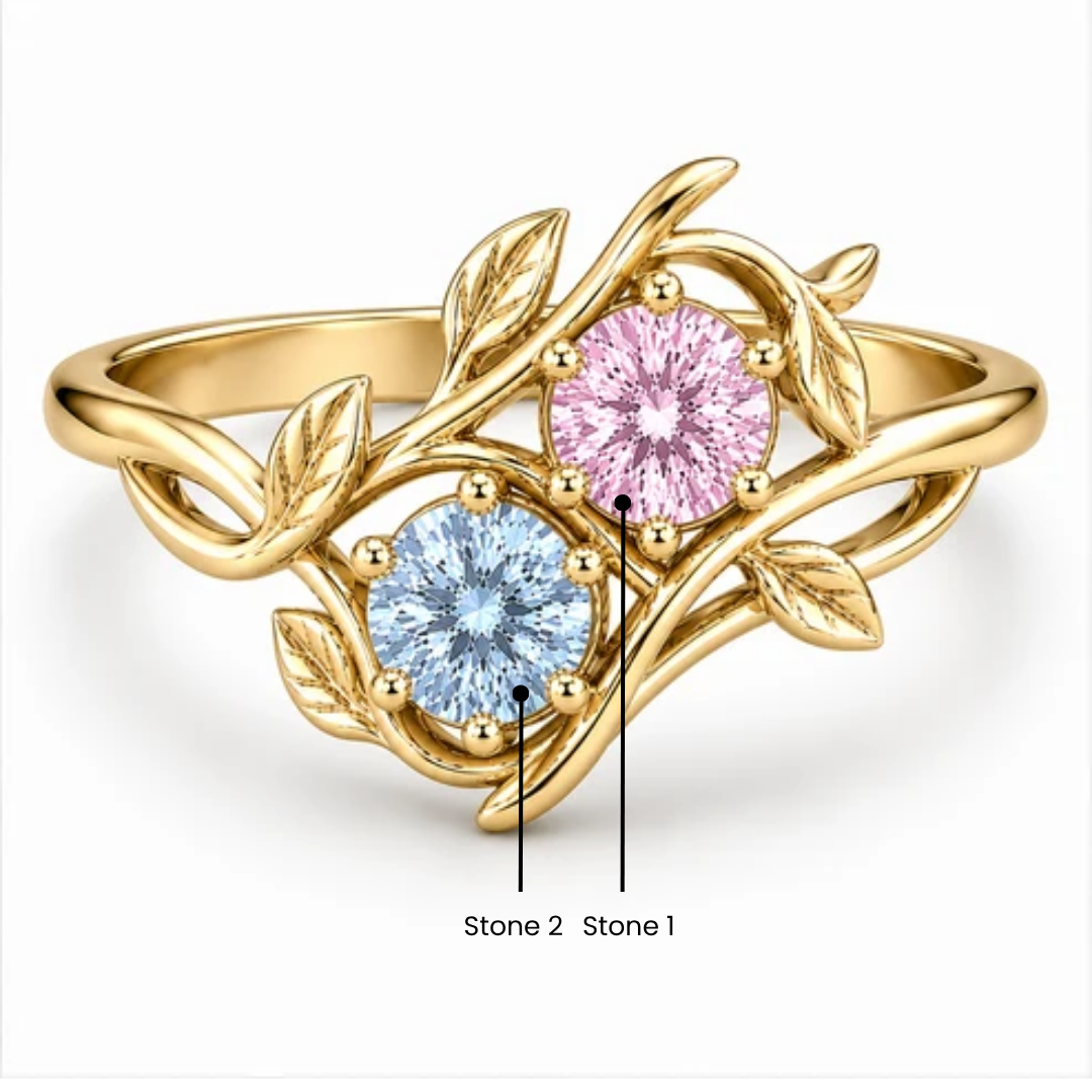 Branch Embrace Floral Ring
