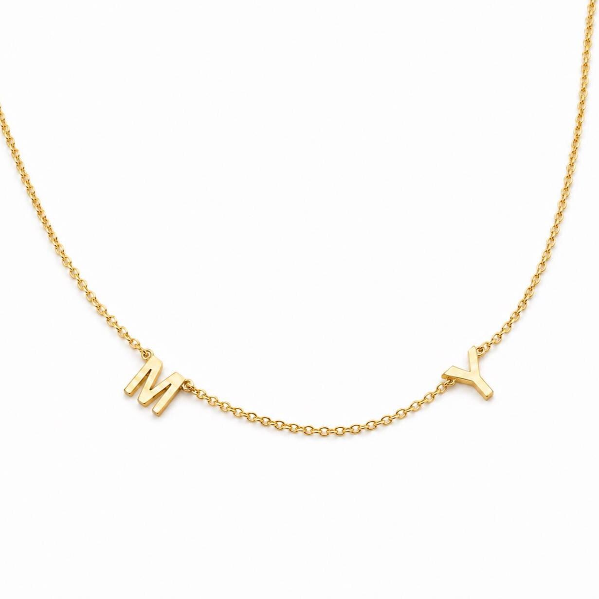 Multi Initial Necklace
