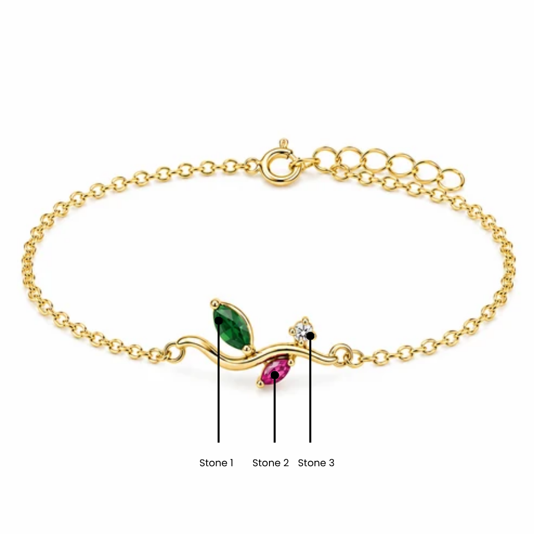 Floral Marquise Bracelet
