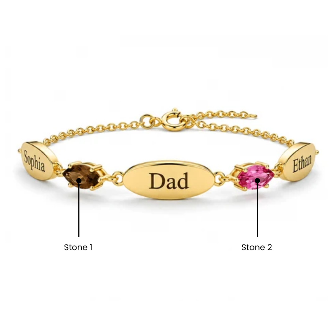 Cherished Family Birthstone Bracelet