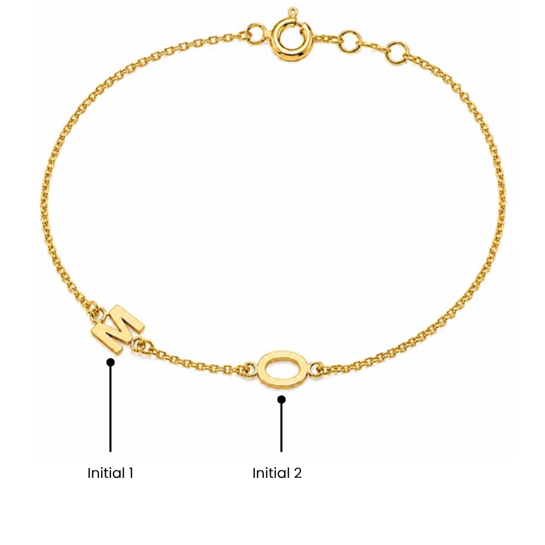 Custom Initial Bracelet