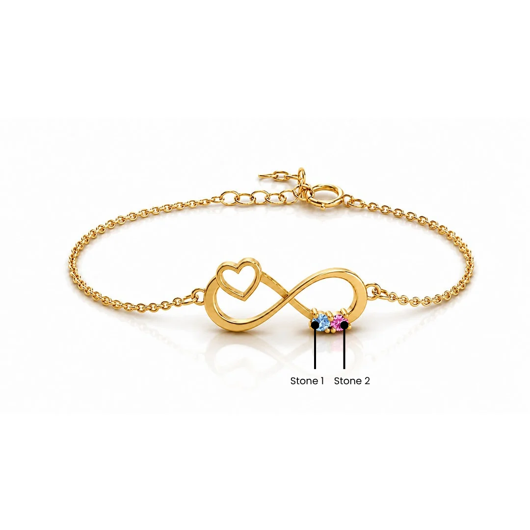Infinity Heart Bracelet