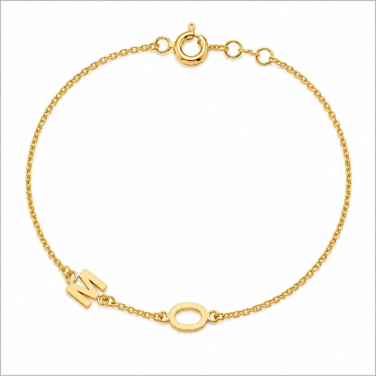 Custom Initial Bracelet