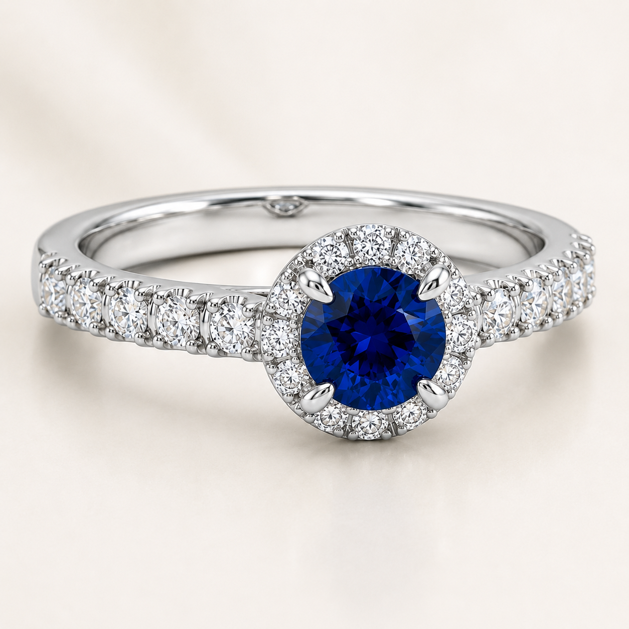 Celeste Vintage Ring With Birthstone
