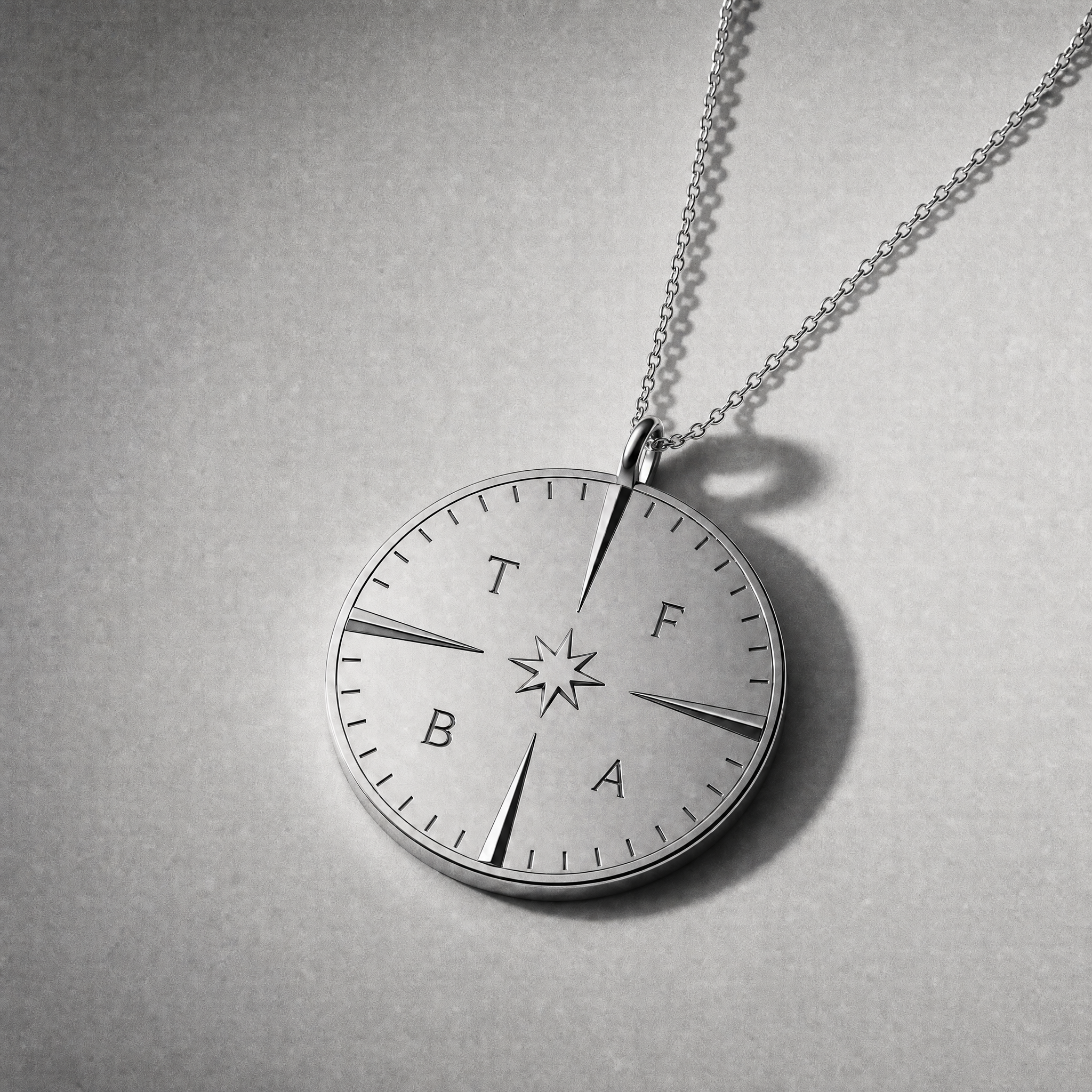 Custom Compass Necklace