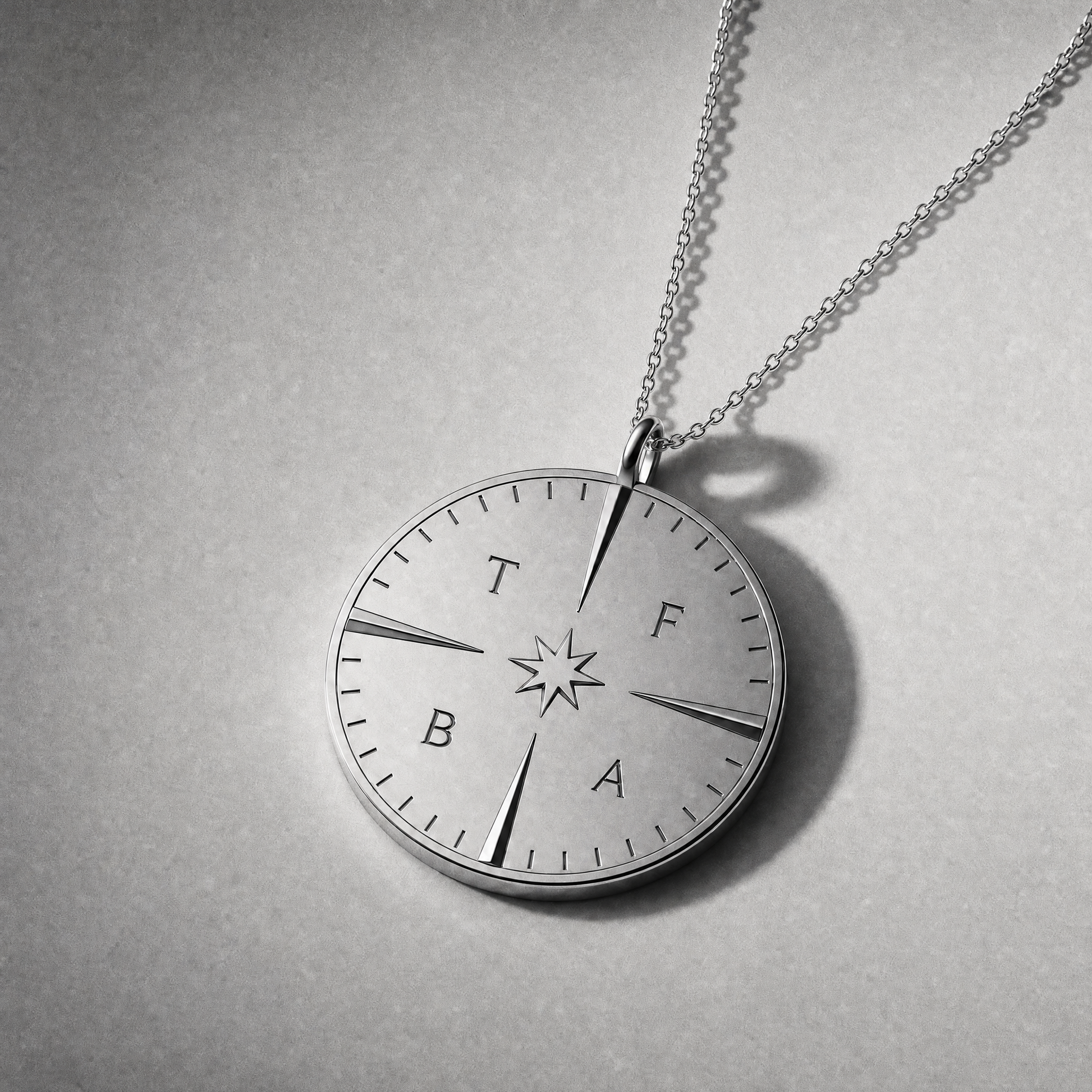 Custom Compass Necklace