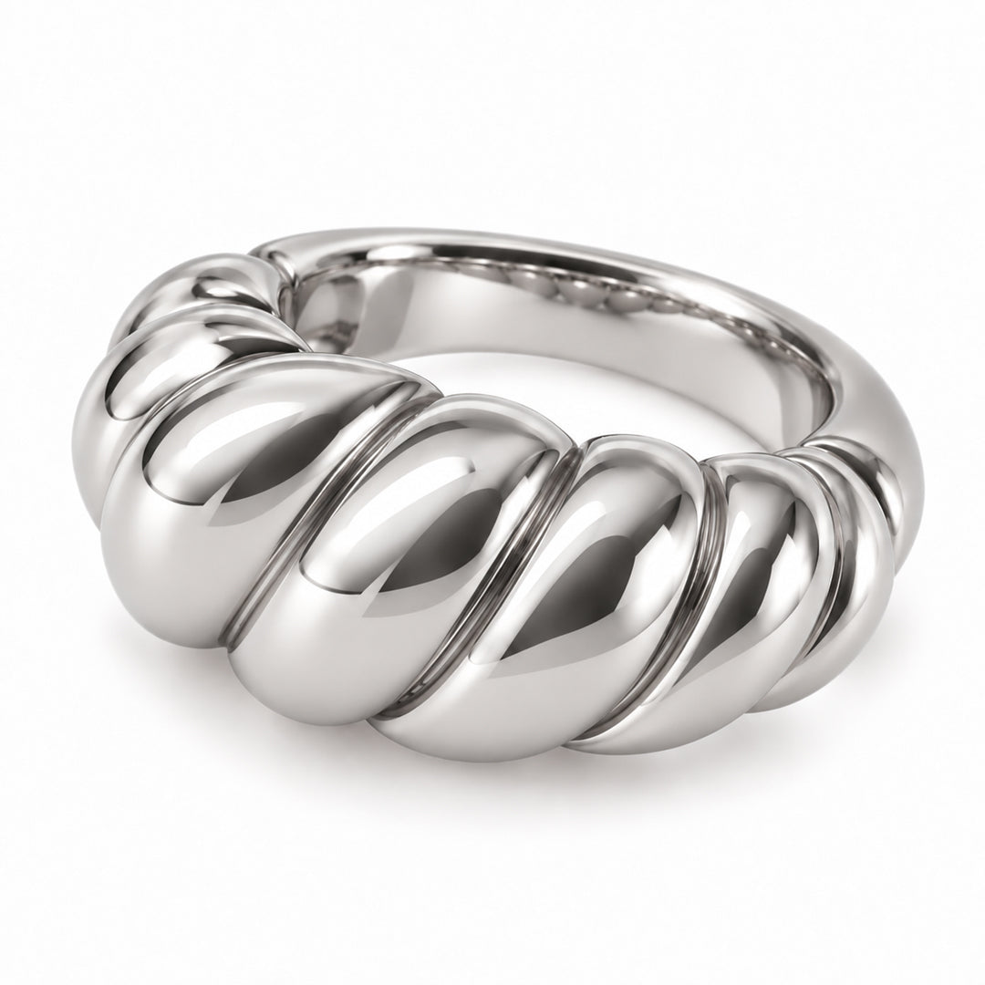 Croissant Dome Ring