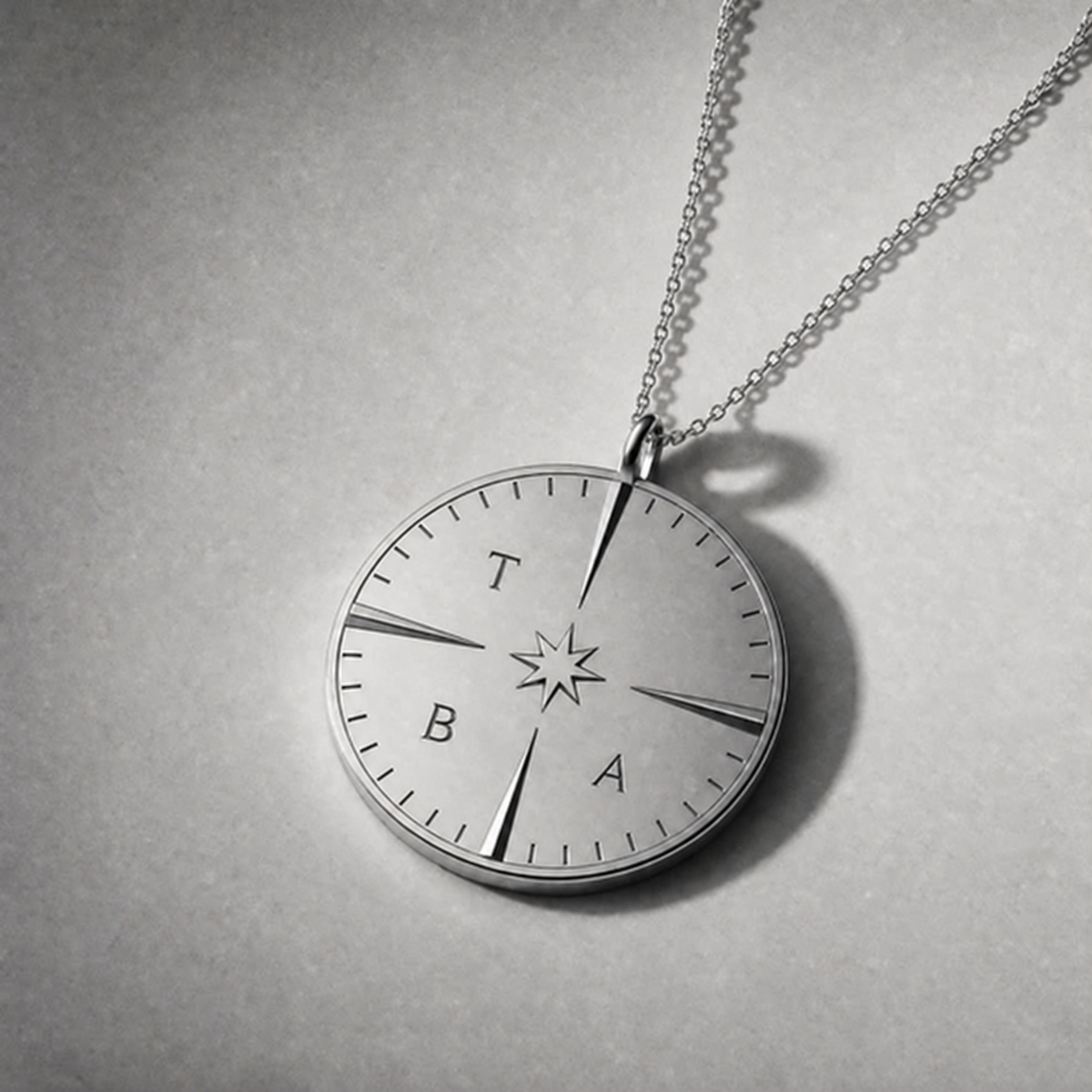 Custom Compass Necklace