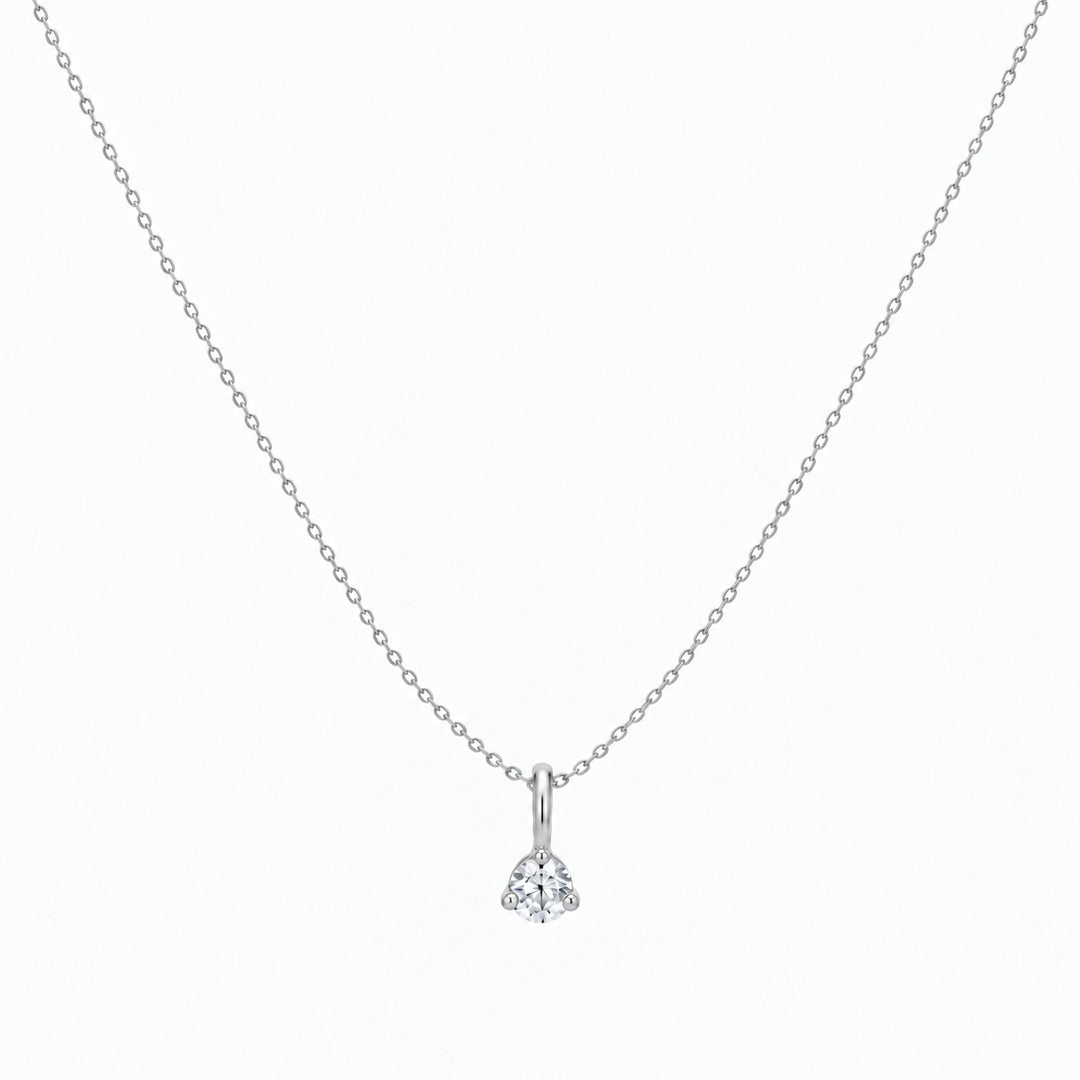 Dainty Minimalistic Birthstone Necklace