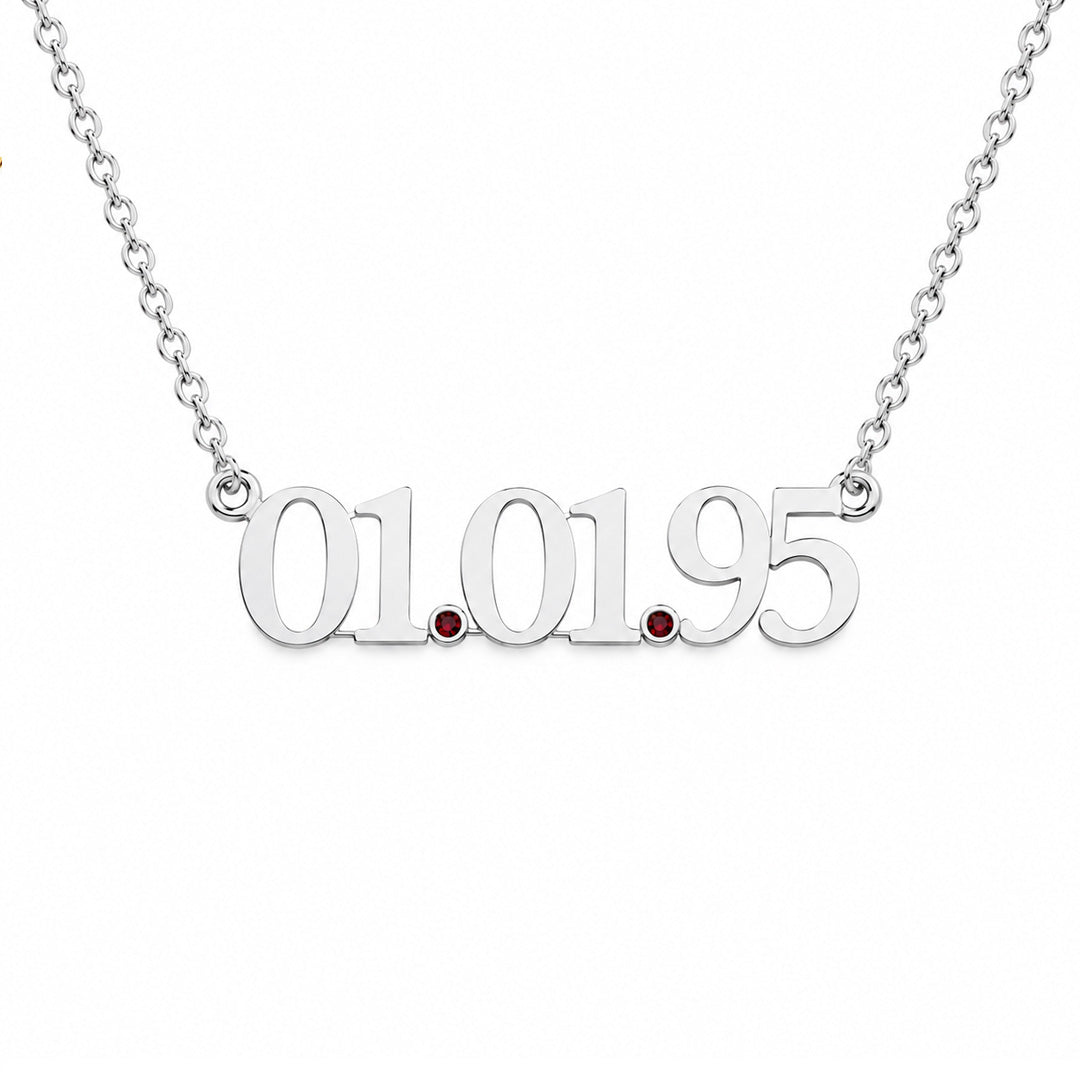 Milestone Birthstone Necklace