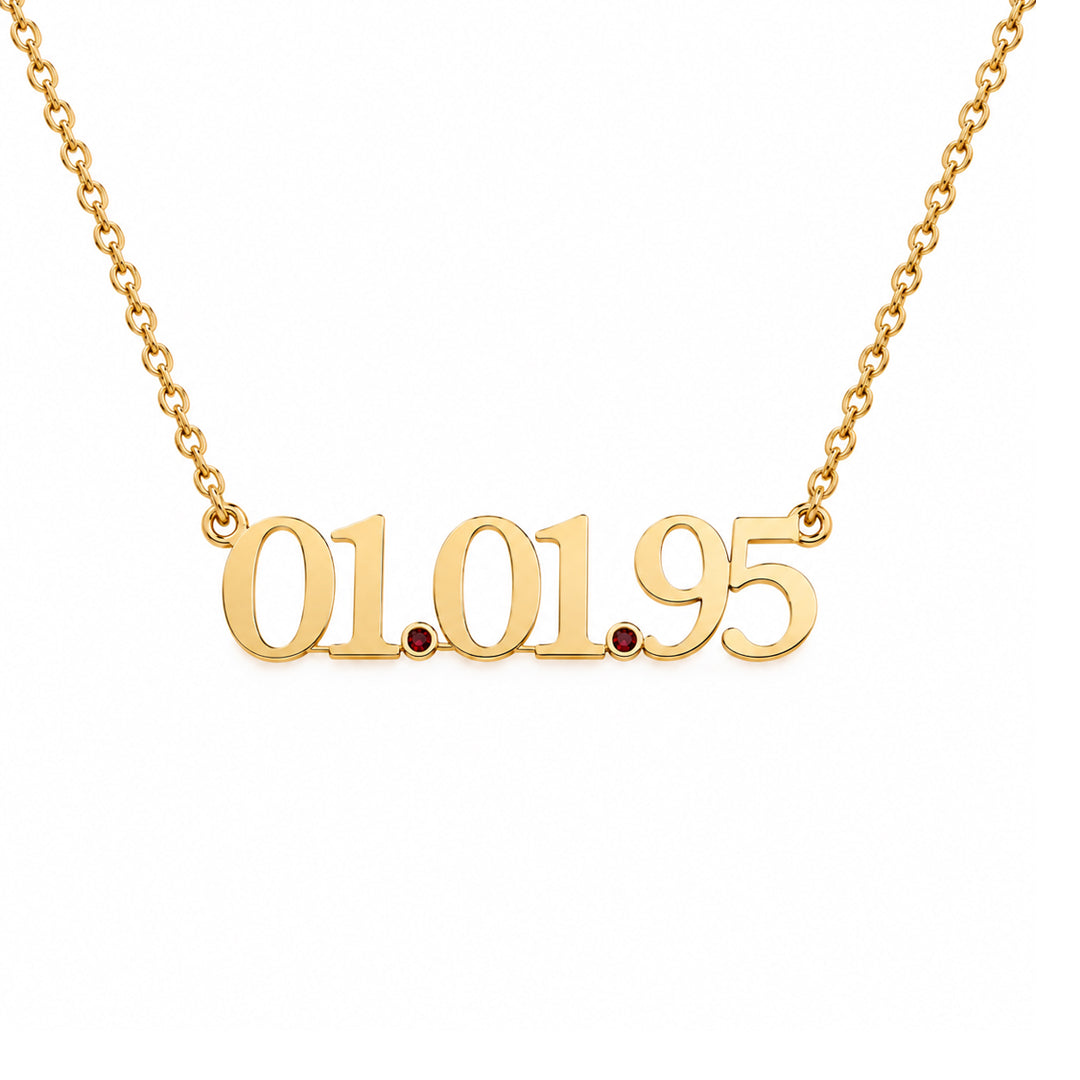 Milestone Birthstone Necklace