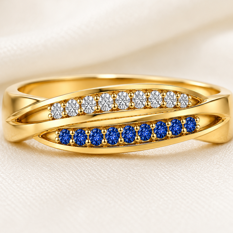 Diagonal Twist Ring