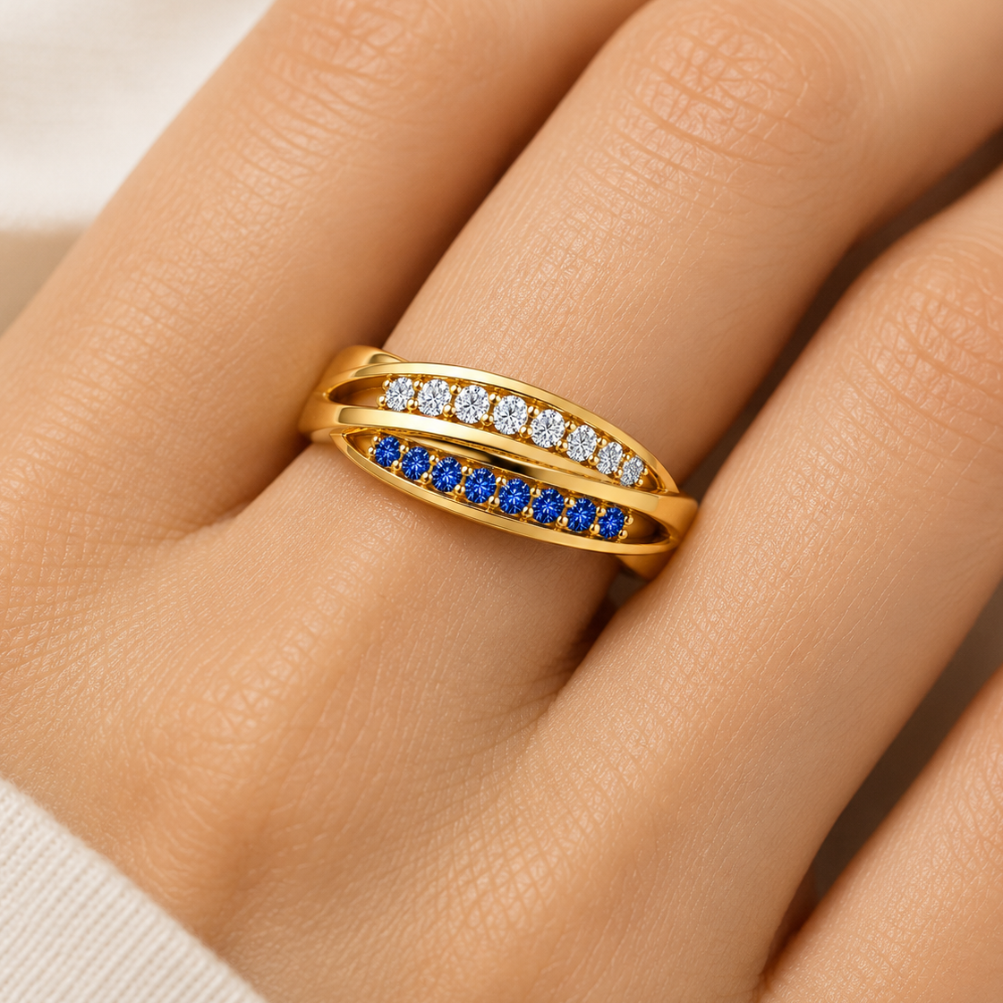 Diagonal Twist Ring