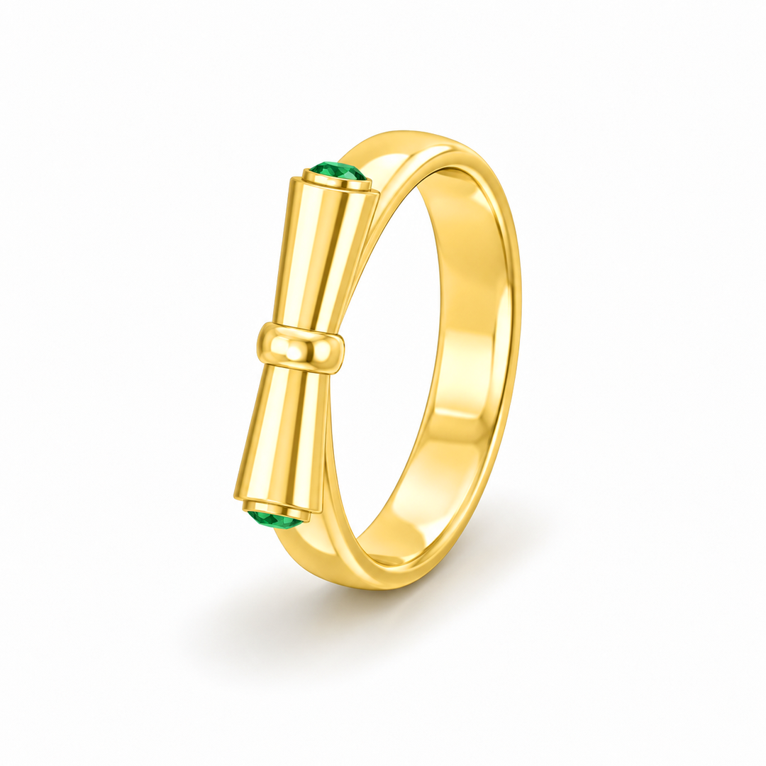 Engravable Graduation Scroll Ring
