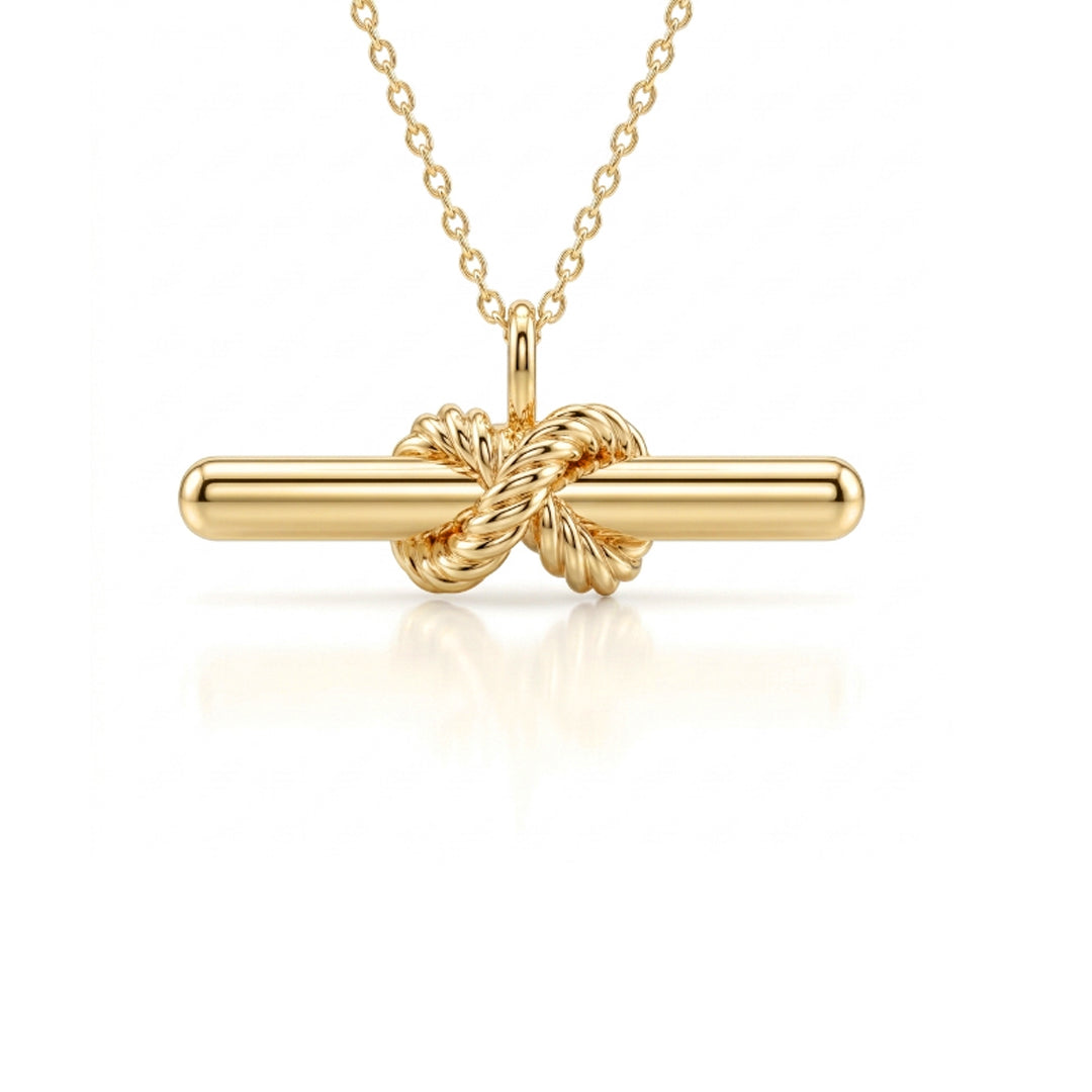 Eternal Love Knot Necklace