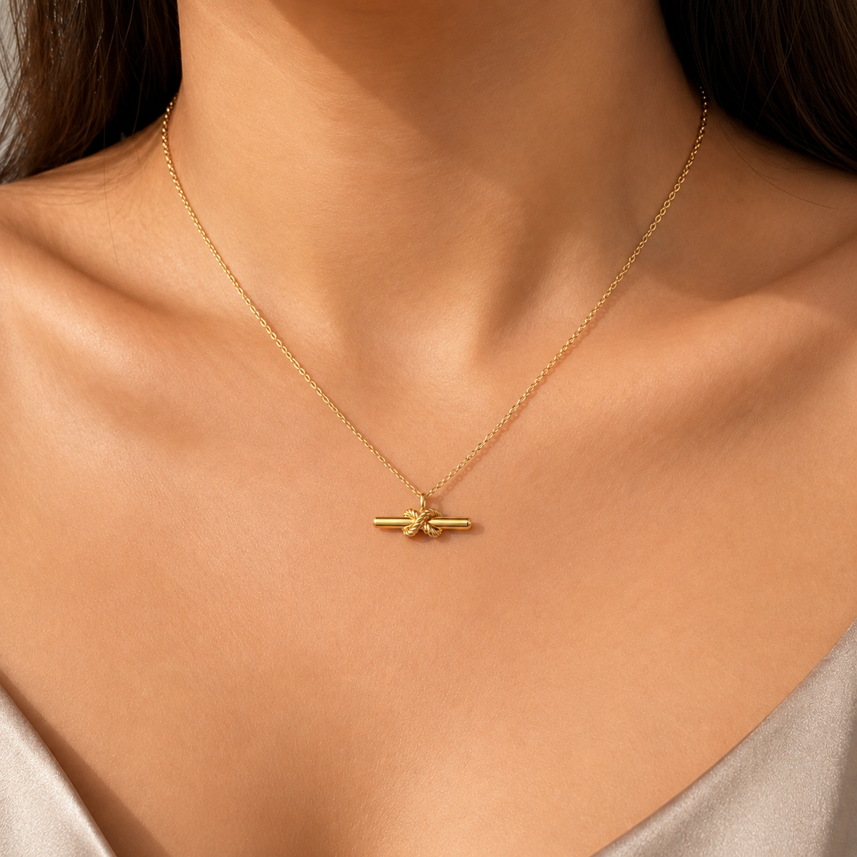 Eternal Love Knot Necklace