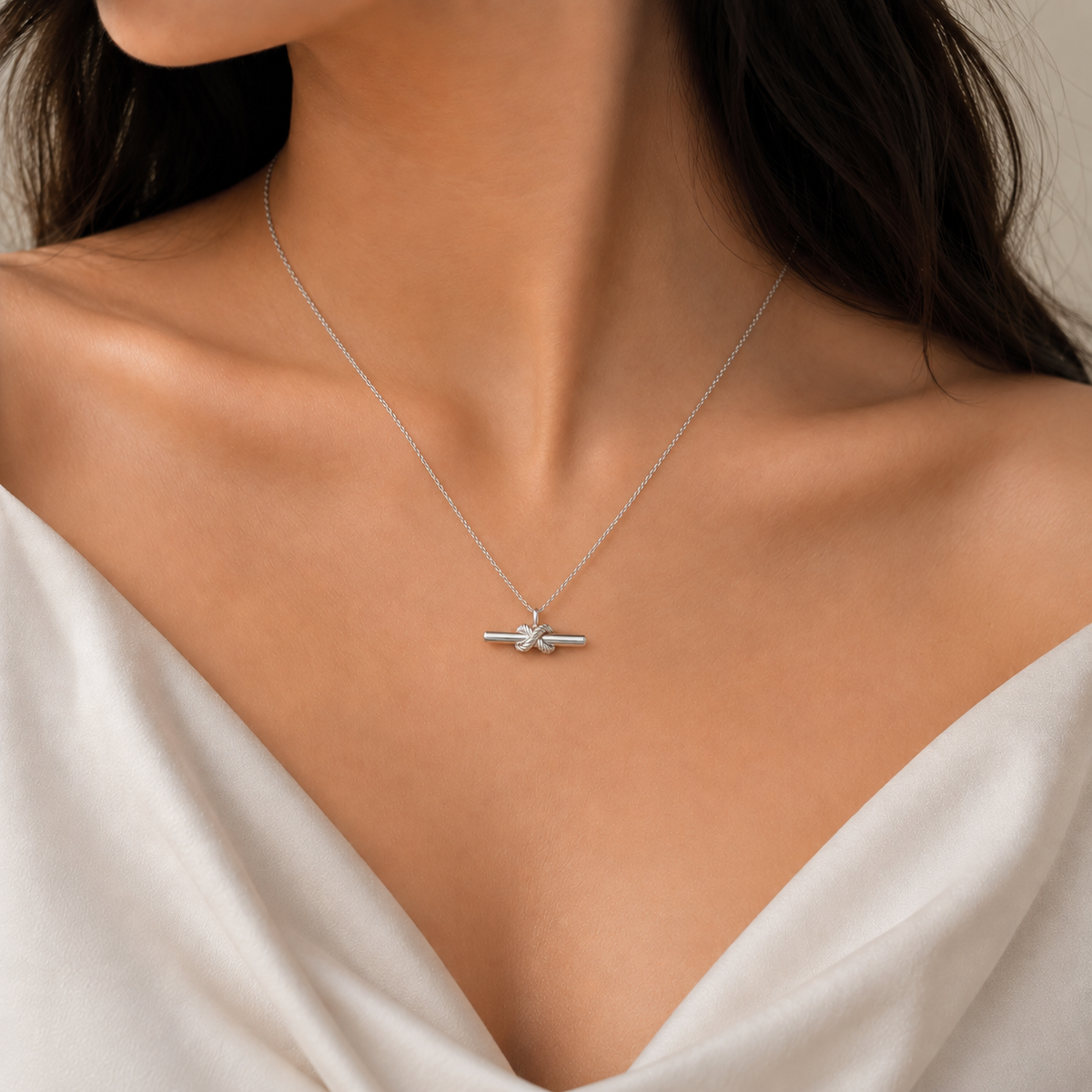 Eternal Love Knot Necklace