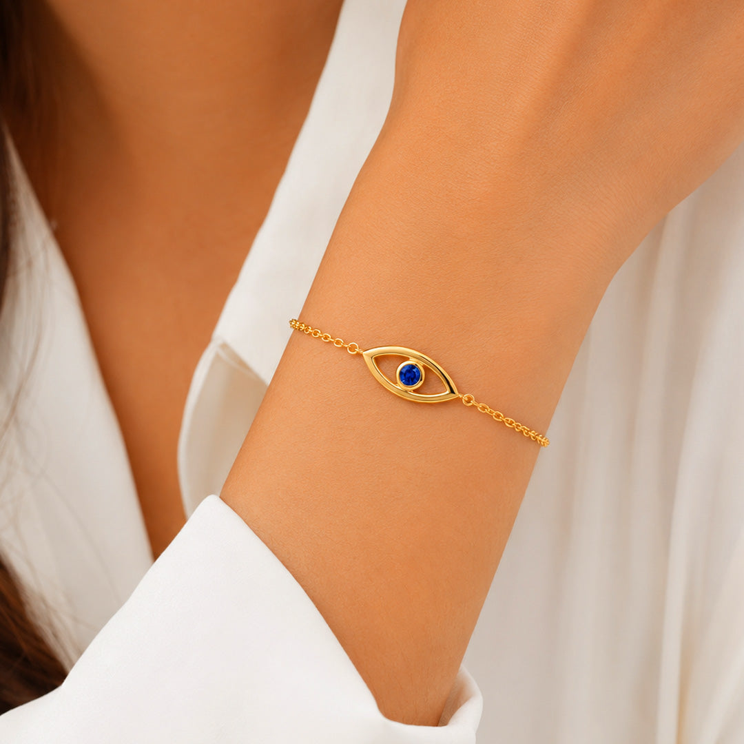 Custom Evil Eye Bracelet