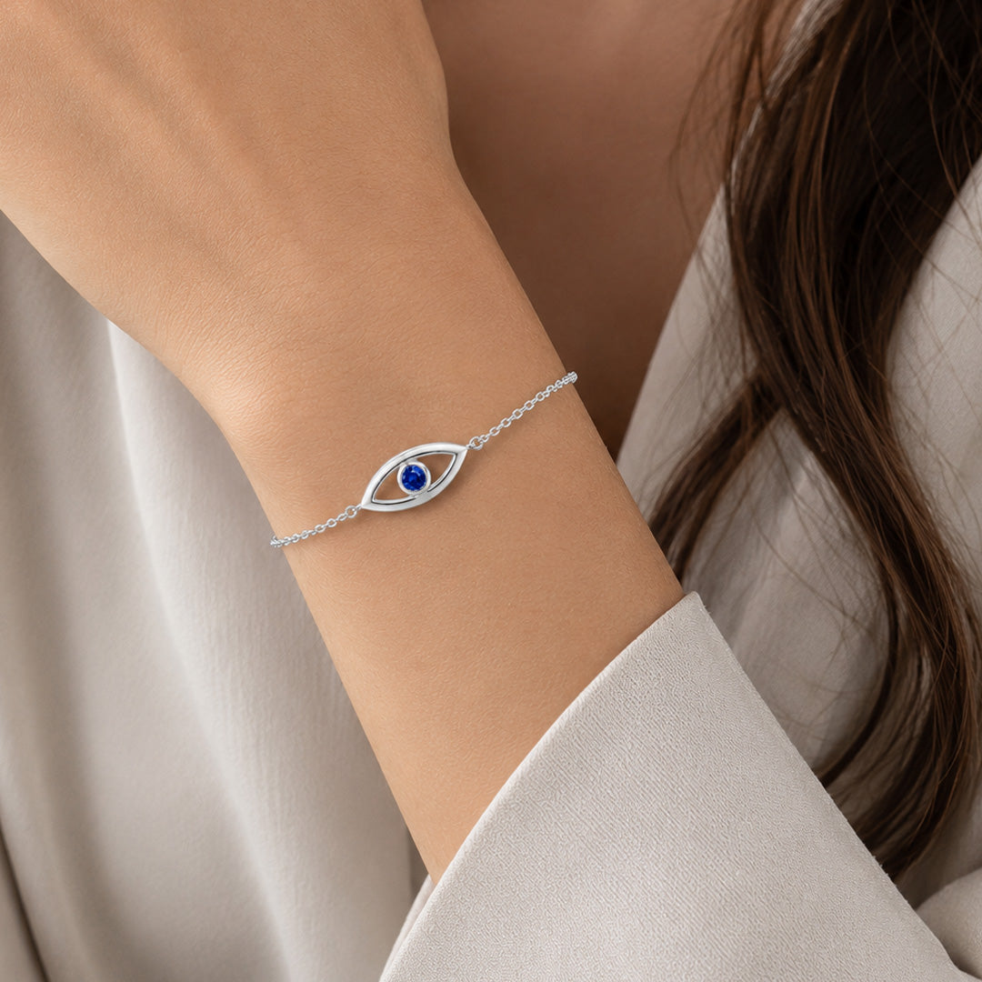 Custom Evil Eye Bracelet