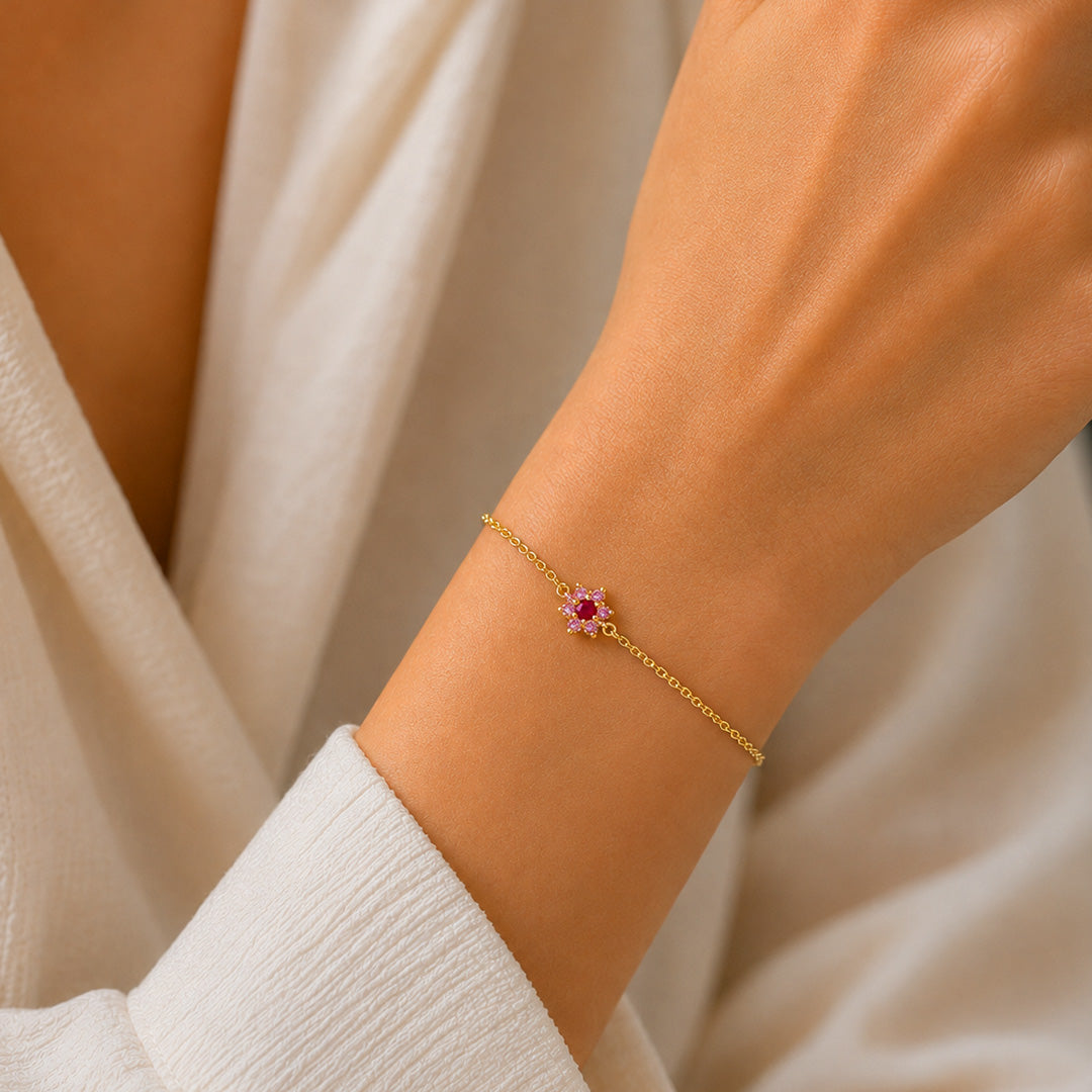 Blooming Flower Bracelet