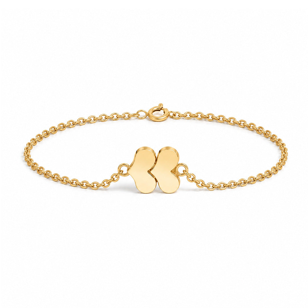 Heart Sterling Silver Bracelet