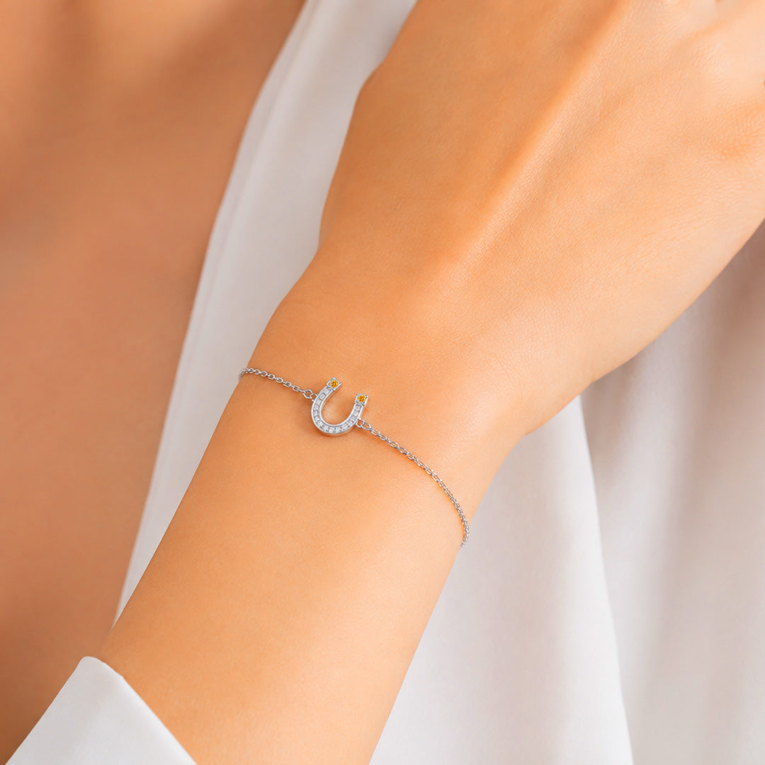 Fortune Horseshoe Bracelet