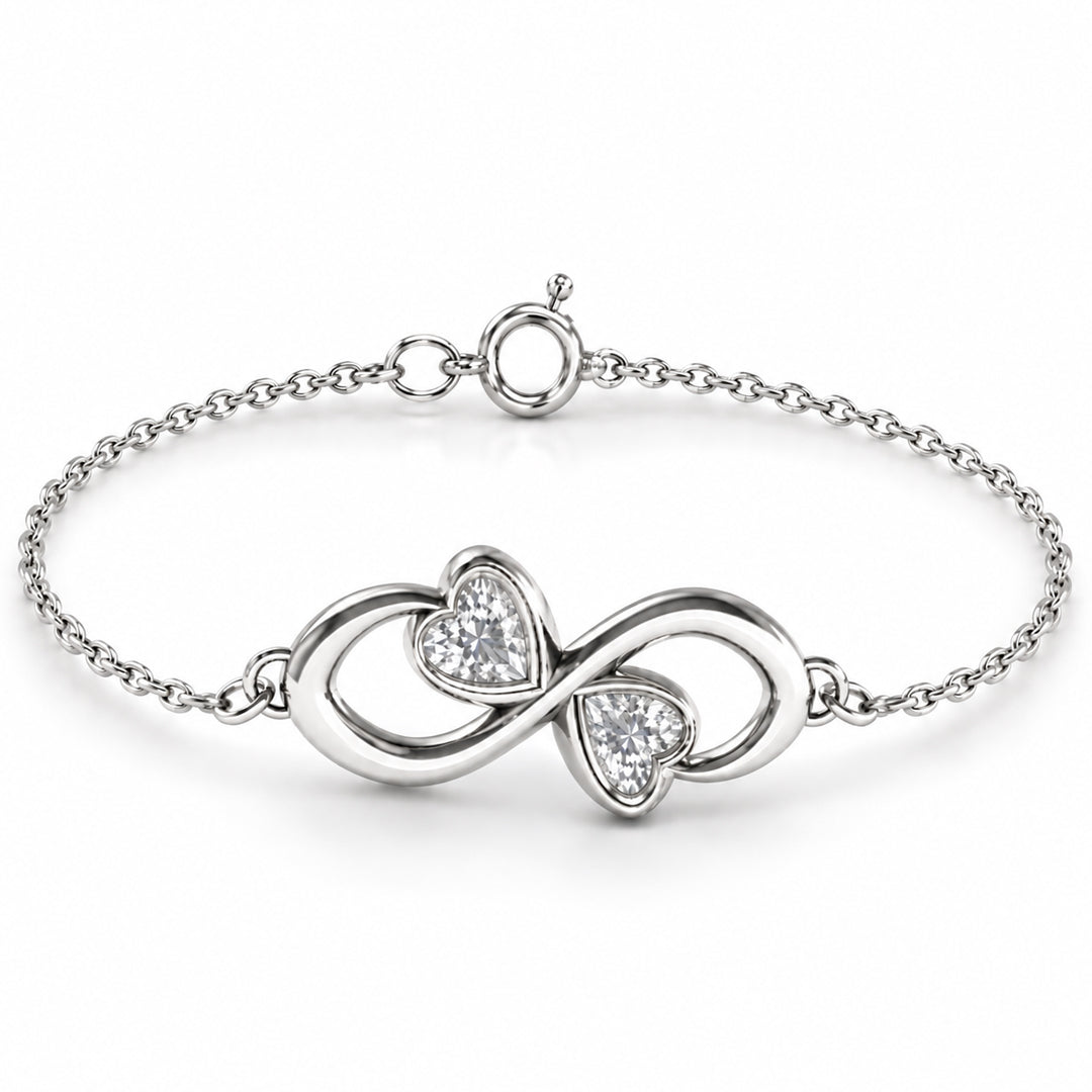 Infinity Love Birthstone Bracelet