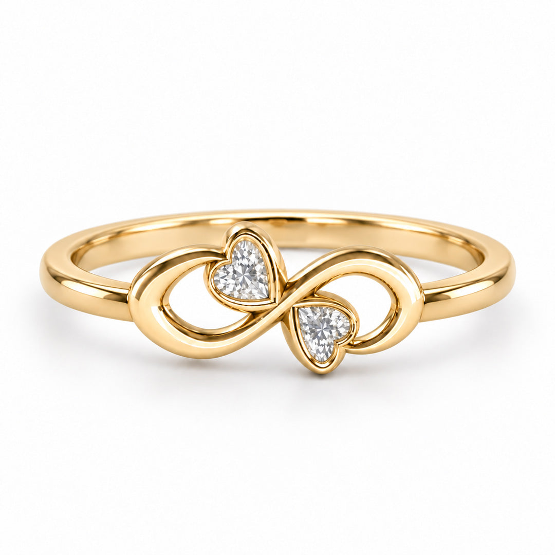 Infinity Love Birthstone Ring