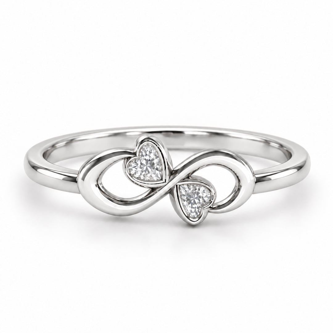 Infinity Love Birthstone Ring