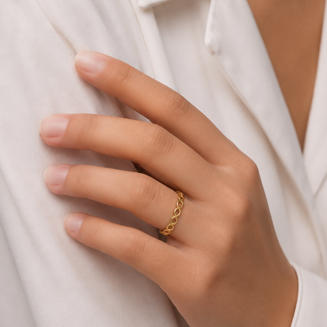 Infinity Love Band Ring