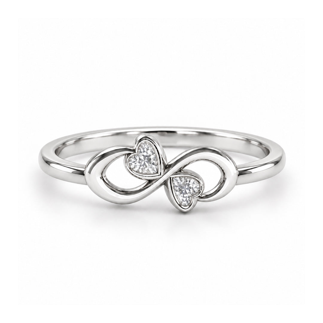 Infinity Love Birthstone Ring