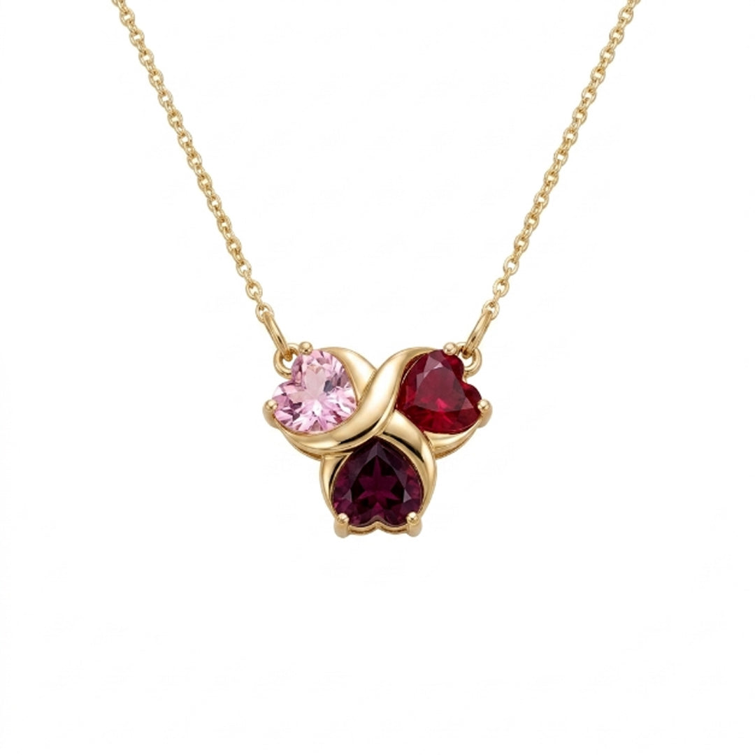 Love’s Embrace Birthstone Pendant