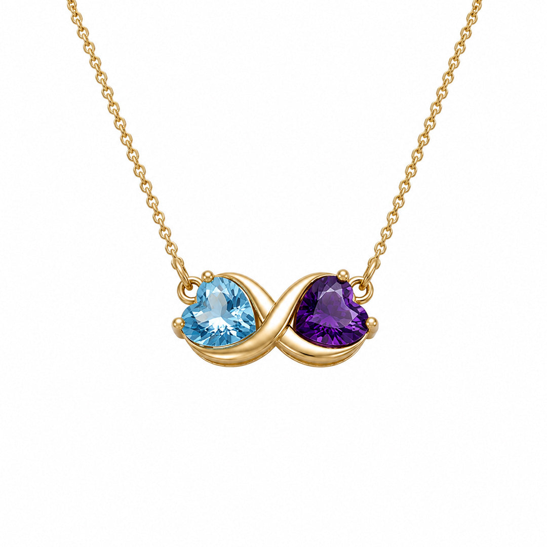 Love’s Embrace Birthstone Pendant