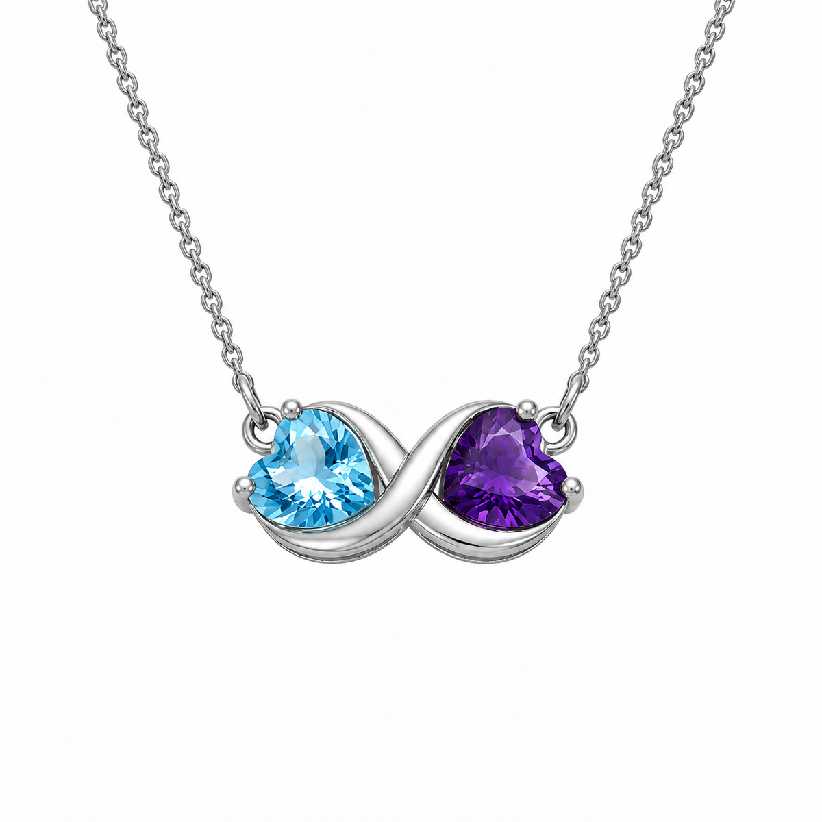 Love’s Embrace Birthstone Pendant