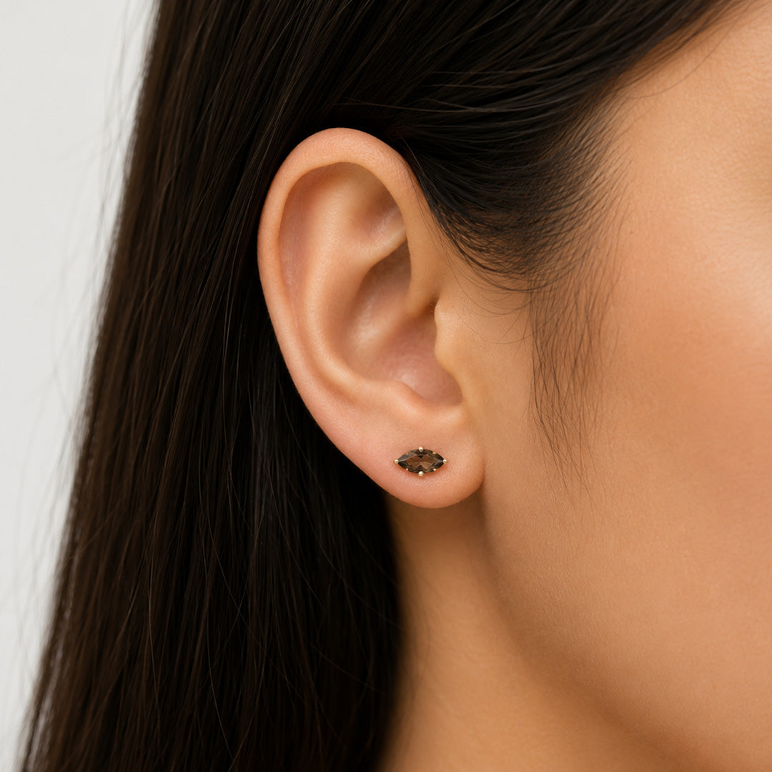 Marquise Luxe Stud Earrings