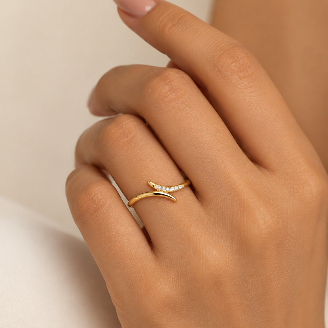 Minimalist Wedding Band Ring