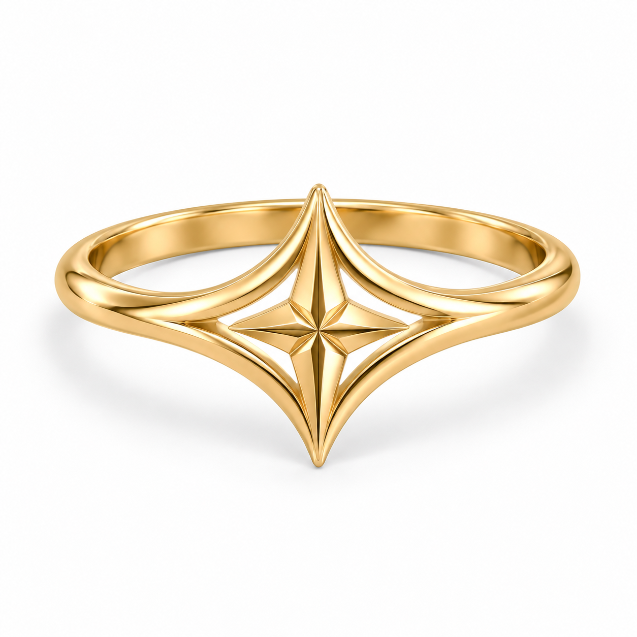 North Star Signet Ring