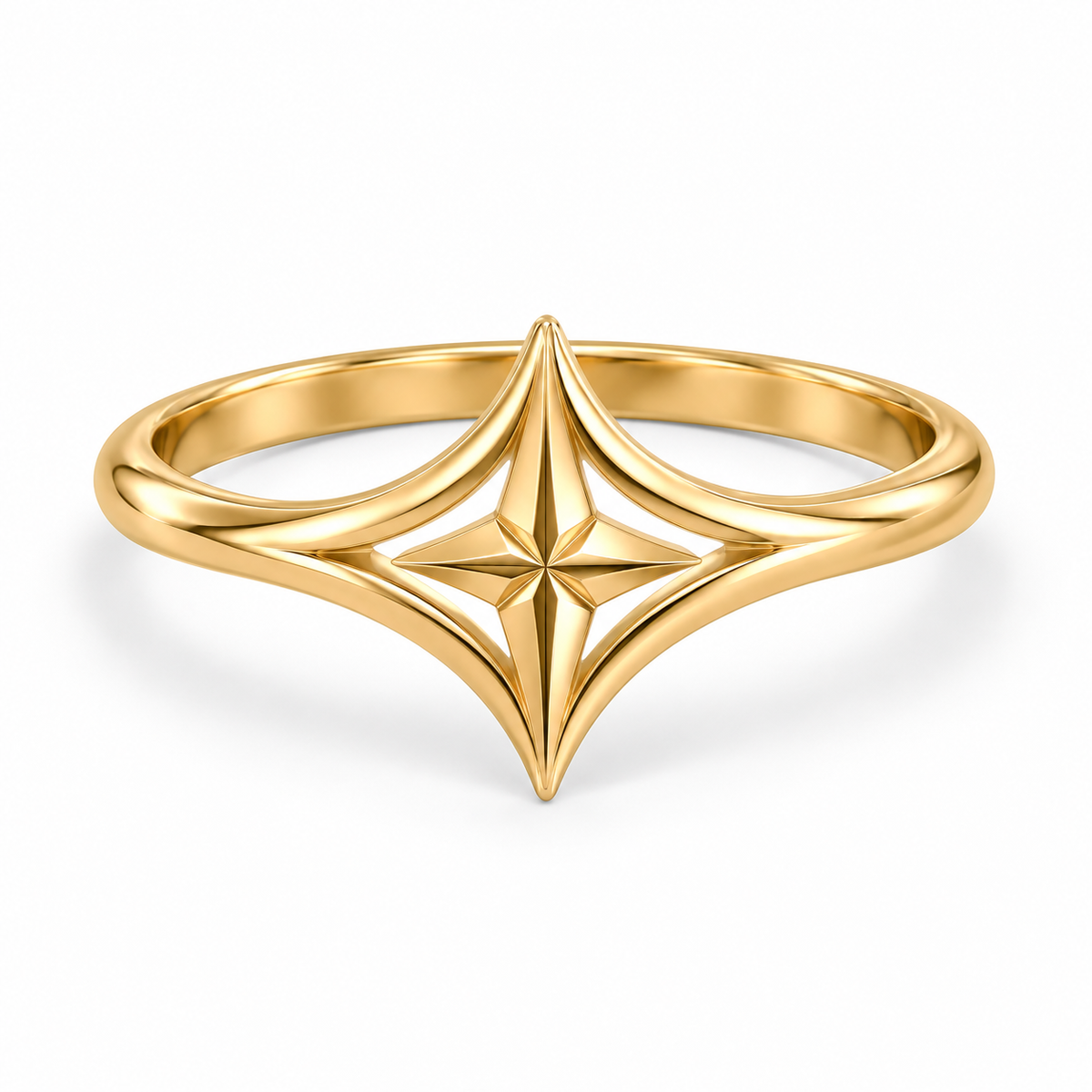 North Star Signet Ring