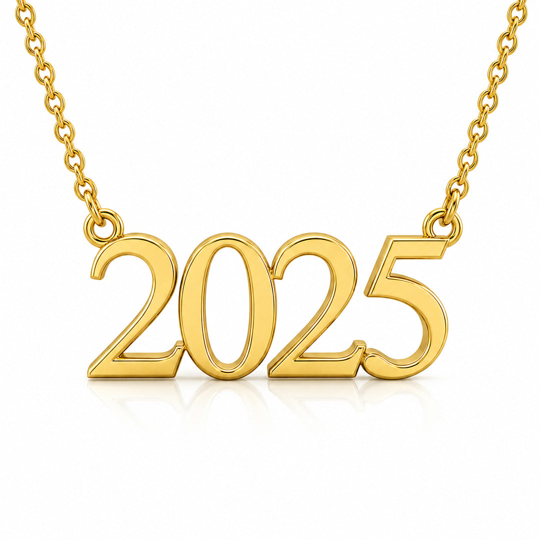 Personalized Numeral Pendant
