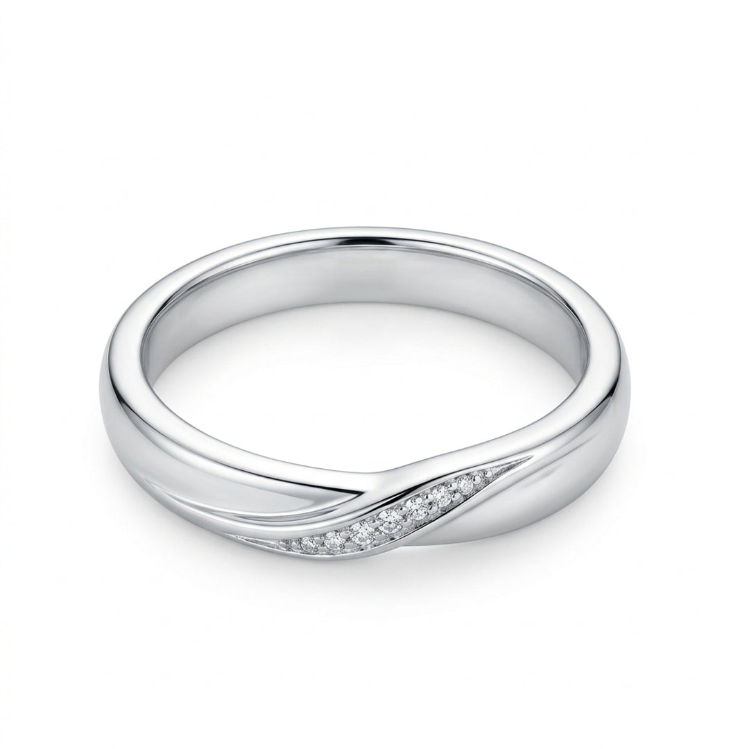 Eternal Ripple Custom Promise Ring
