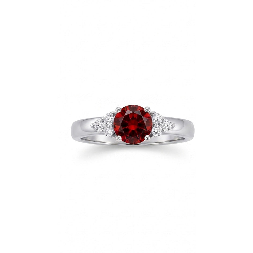 Round Birthstone Ring