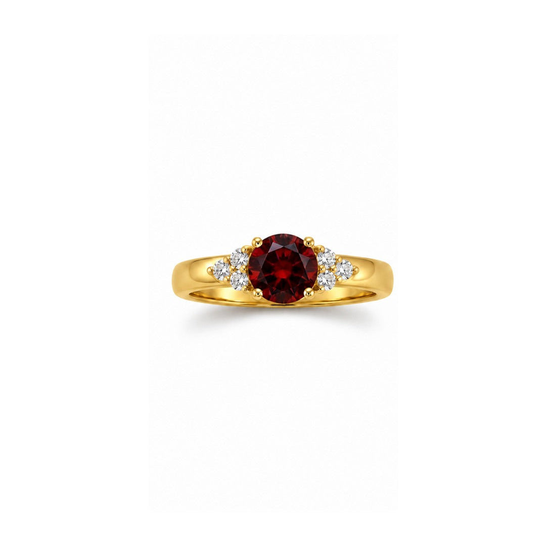 Round Birthstone Ring