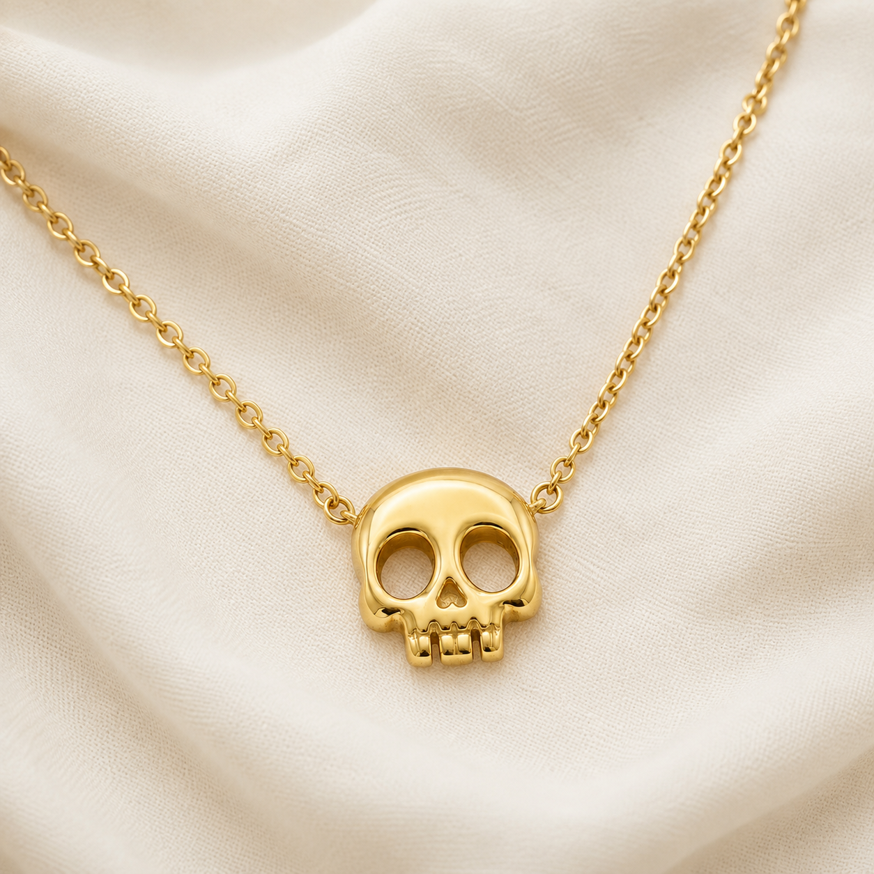 Skull Charm Necklace