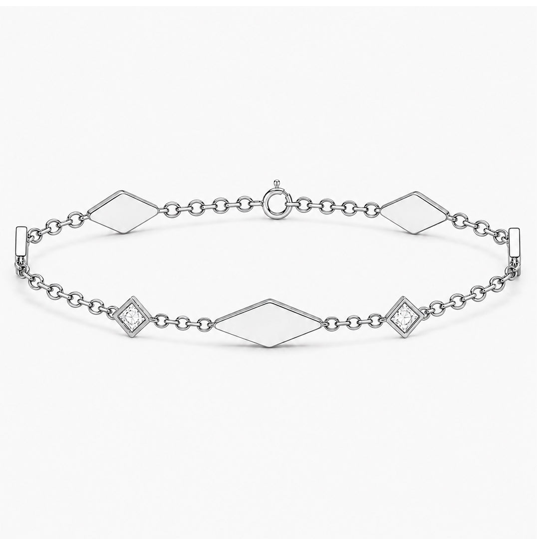 Birthstone Accent  Bracelet