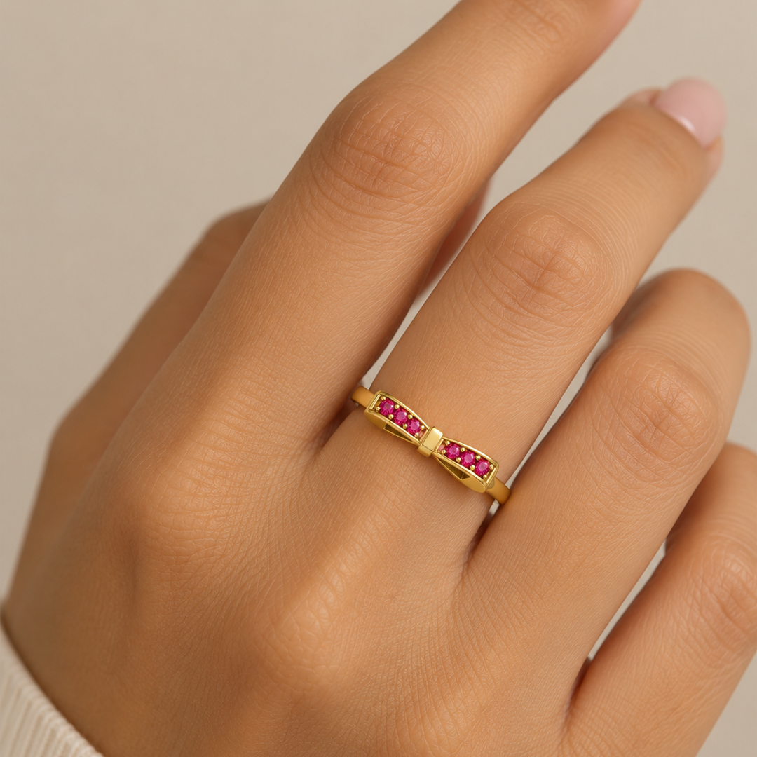 Sweetheart Bow Ring