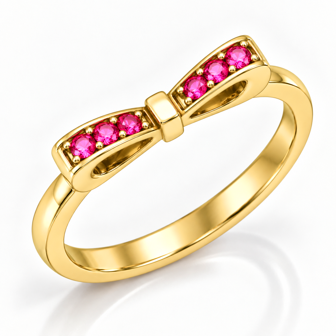 Sweetheart Bow Ring