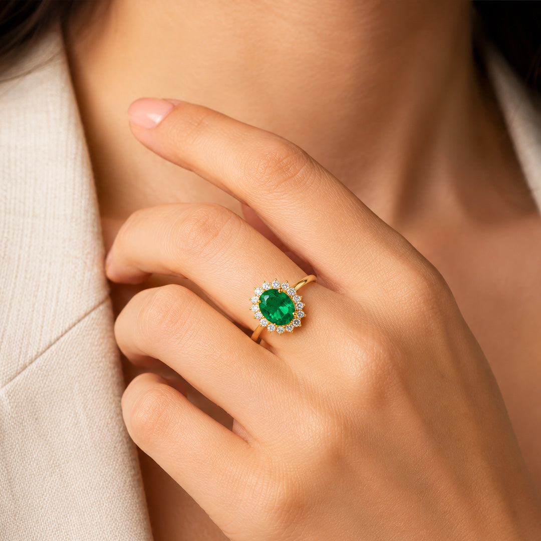 Lady Di Custom Engagement Ring