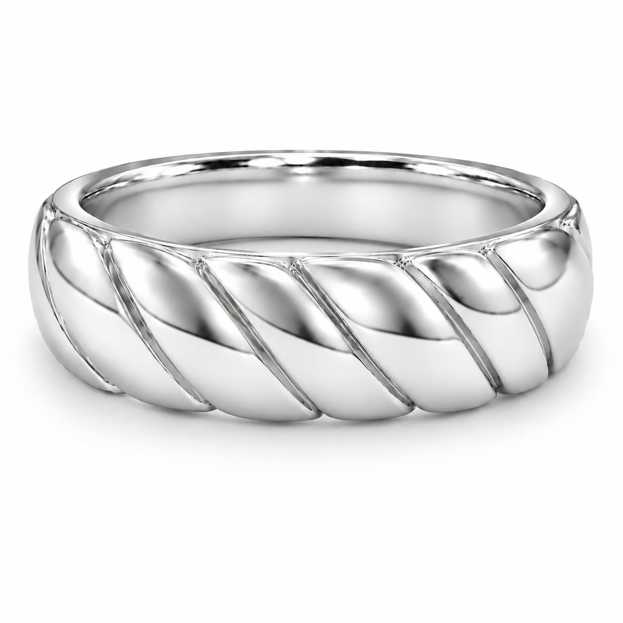 Twisted Band Ring