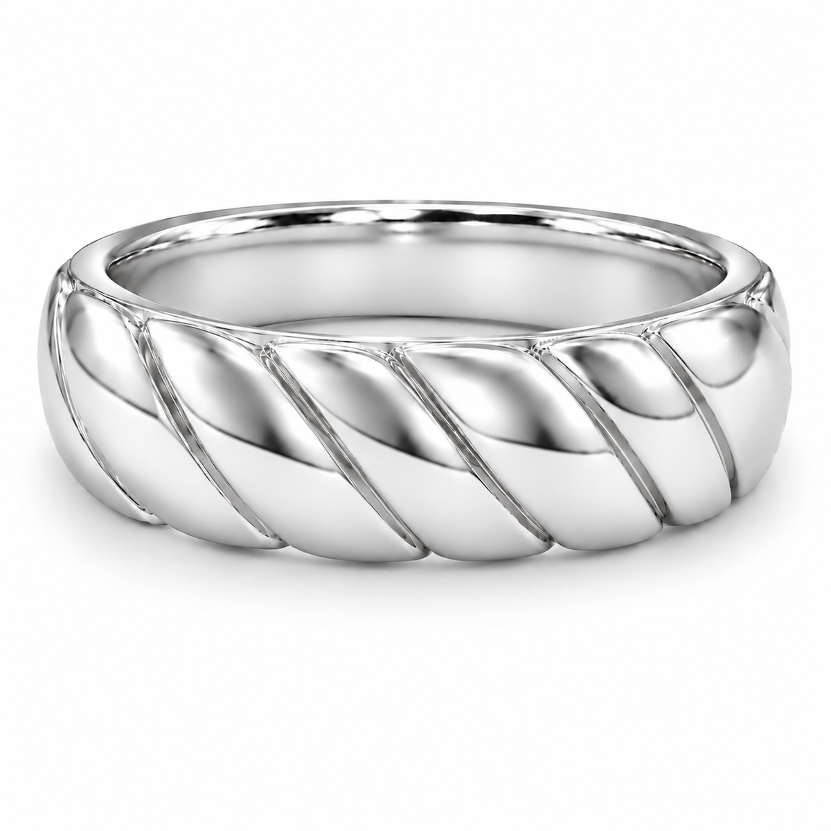 Twisted Band Ring