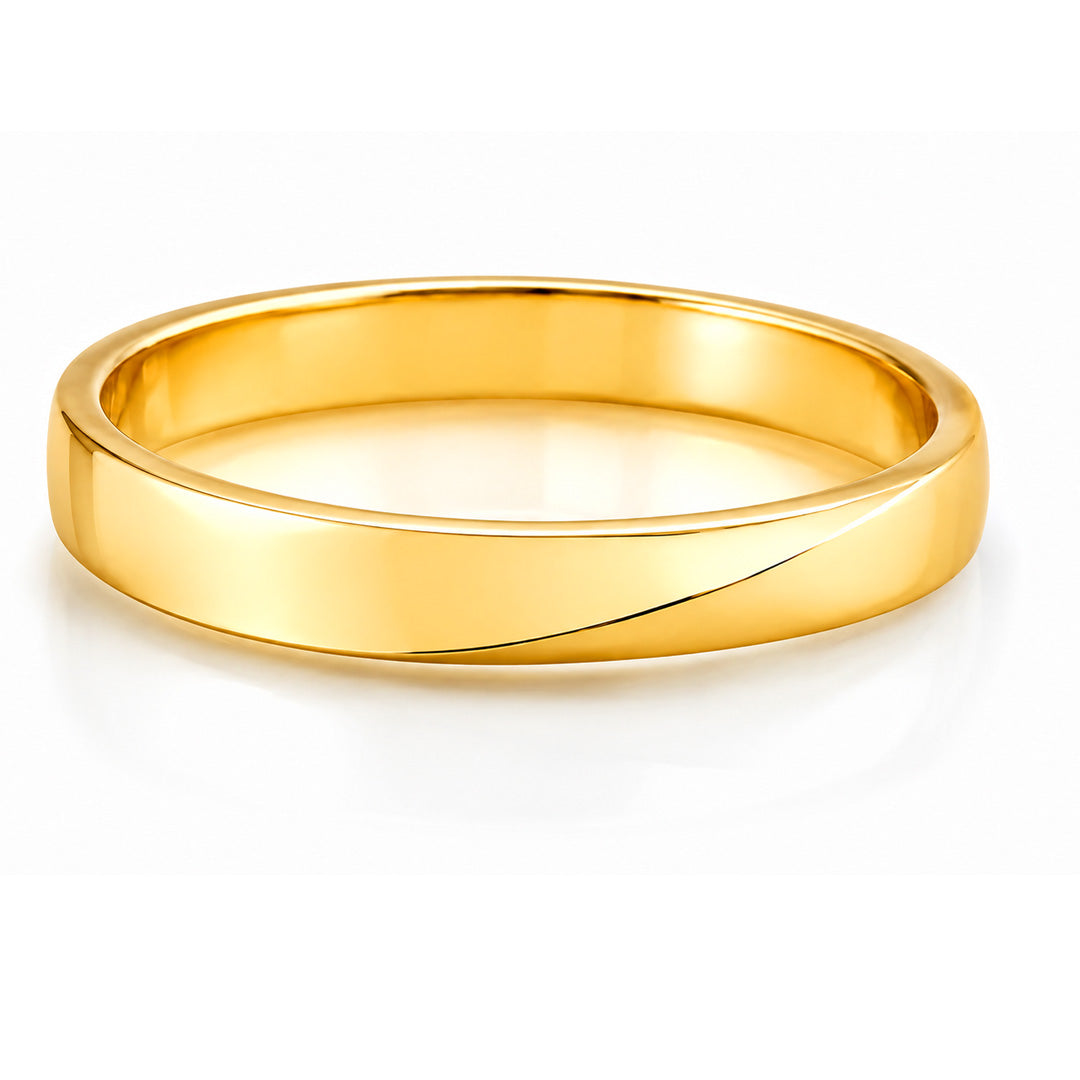 Diagonal Ridge Ring